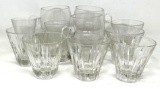Glass Drinkware- 6 Coffee Cups and 6 Glasses