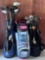 2 Sets of Golf Clubs in Bags and Extra Bag