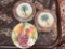 Plates Grouping- Palm Trees and Fruit Motifs, Cypress Homes