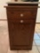 Wooden Waste Can Cabinet with Single Drawer