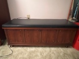 Lane Cedar Chest with Leather Type Upholstered Top