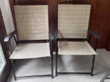 2 Folding Patio Chairs