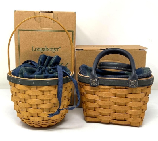 2 Longaberger Collector's Club Baskets