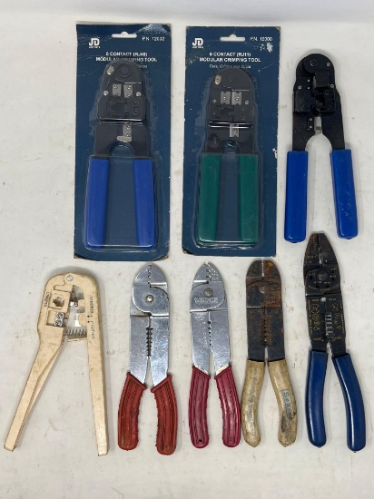 Crimping Tools, Wire Cutters/Strippers