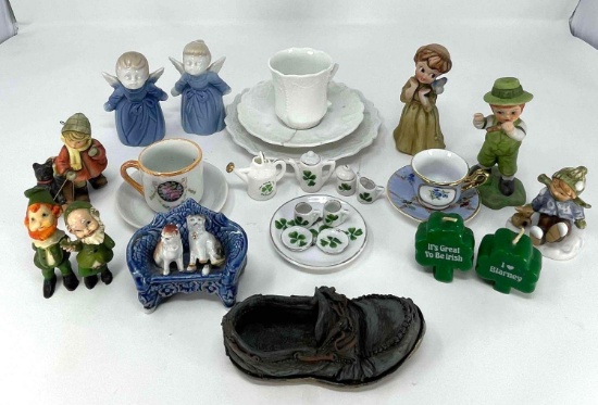 China and Porcelain Figurines and Trinkets Lot