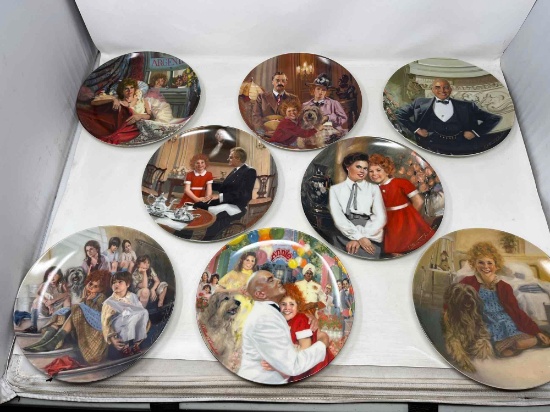 8 Knowles "Annie" Collector Plates