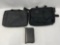 2 Laptop Carry Bags and Black Zipper Case