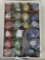 24 Christmas Ornaments with Replacement Bulbs, Ties, More