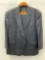 Today's Man Blue Wool 2-Piece Suit, Size 50/49 Sht.