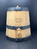 Wooden Keg Wine Dispenser 