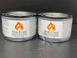 2 Cans of Real Flame Junior Gel Fireplace Fuel