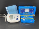 Life Source Digital Blood Pressure Monitor and 2 Aleve Direct Therapy Wrap with Gel Pads