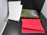 Hanging File Folders and 2 Wire Paper Bins