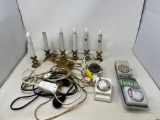 Electric Window Candles, Extension Cords, Light Timers