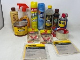 Dusting Sprays, Furniture Polish, WD-40, Tack Cloth, 2 Mouse Traps