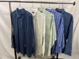5 Men's Casual Long Sleeved Shirts