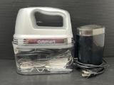 Cuisinart Hand Mixer and Coffee Grinder