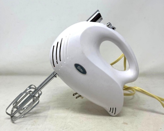 Oster Hand Mixer, 5 Speed, Model 2500, 2 Beaters