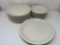 White China Dinner Plates and Salad Plates- 8 of Each