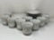 Larksong Partial Dinnerware Service- 9 Plates, 12 Saucers and 10 Cups