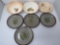 4 Stoneware Plates and 3 China Bowls- Including Homer Laughlin