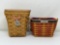 2004 Longaberger Horizon of Hope with Tie-On and 2001 Inaugural with Tag, Liner & Protector