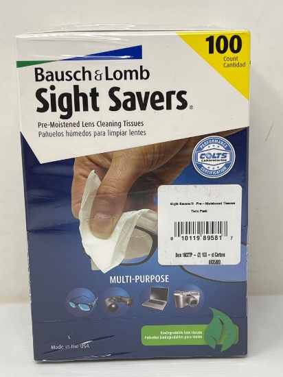 Bausch & Lomb Sight Savers, Double Pack- New in Plastic Wrap