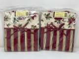 2 Longaberger Holiday Gift Bags- New in Packaging