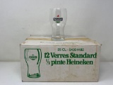 Box of 12 Heineken Glasses