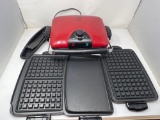 George Foreman Grill with Interchangeable Plates