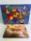 State Quarters Map and Mac & Cheese Photo on Canvas