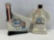 Decanters: Kewaneek Illinois Hog Capitol of the World and Sea Shell Headquarters of the World