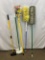 Dust Mop, Fuzzy Duster, Bulb Changing Kit (New), Broom & Dust Pan and Long-Handled Brush