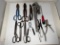 Shears, Pipe Wrench, Pliers, Screwdriver, More