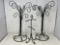 Wrought Iron Jewelry Trees- Pair and Single