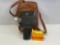Movex SV Automatic Movie Camera with Kodachrome Movie Film and Brown Camera Case
