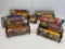 6 Washington Redskins Die Cast Trucks- All New in Boxes