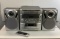 Emerson Stereo System w/ 6-CD Changer, AM/FM Radio, Cassette Player/Recorder and Speakers w/ Remote