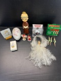Ornaments, Figures, Lidded Egg Dish, Swarovski Crystal