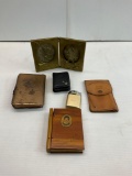 Bible, Lighter, Gettysburg Souvenir Card Holder & Cards, Shaving Kit, Photo Holders
