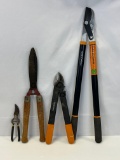 Pruners and Loppers- 4 Pairs