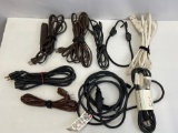 Extension Cords, Some with Multiple Outlets- One is New