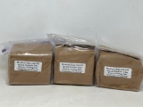 3 Packages, Each with 2 Lbs. of Silicone Carbide, Medium 120/220- New