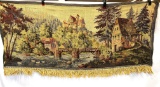 Village Landscape Tapestry