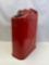 Vintage Red Military Type Metal Gas Can