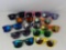 12 Pairs of Sunglasses- Various Colors