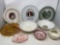 Plates, Bowls, Colored Glass Lot