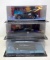 3 Model Cars in Display Cases- Batman: The Brave and the Bold, Batman Forever, Detective Comics #156
