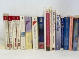 Books Lot- 17 Titles Including Romance Novels, Some Non-Fiction Titles