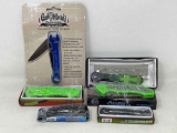 Knives Lot Including Gas Monkey Large Wrench Knife, Tanto Hunter, Storm Chaser III, More